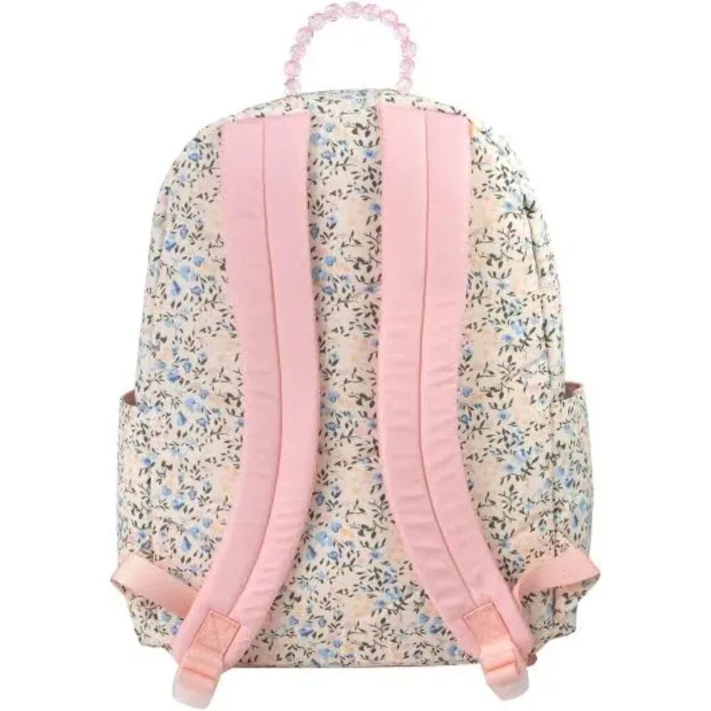 Jessica Simpson Pink floral laptop backpack New with Tags - Picture 4 of 9